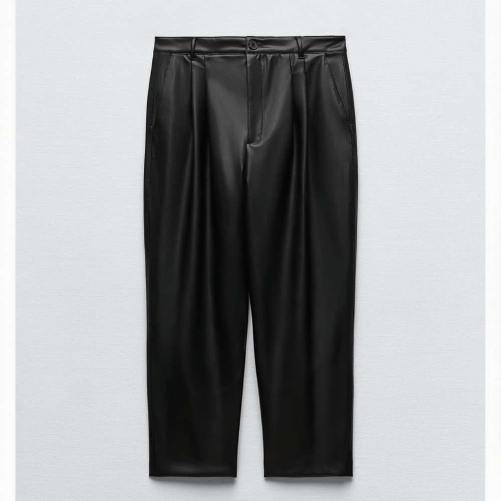 Zara leather pants xs